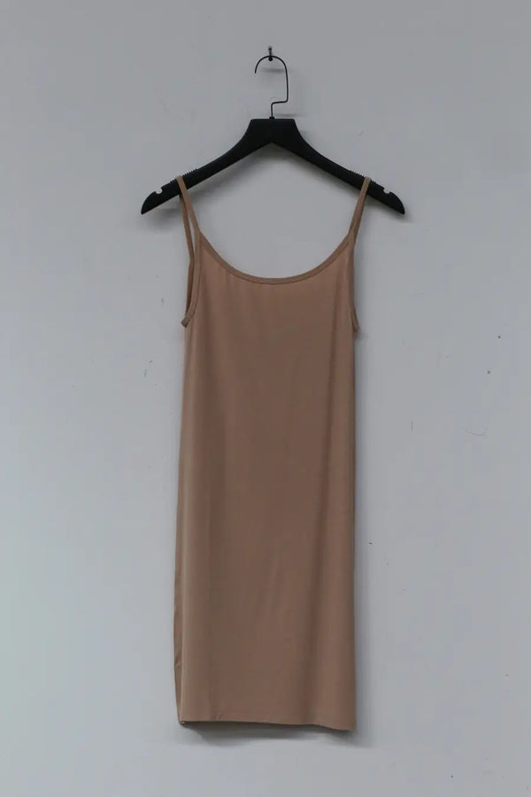 BASERANGE Slim Sling Dress Collection Portugal BAS-DRSL-LUO Nude